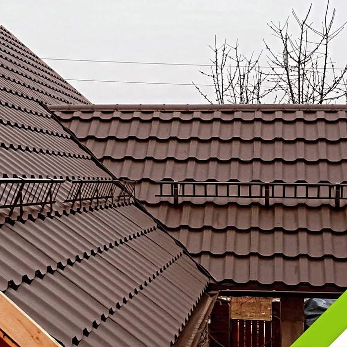 Reparăm orice fel de acoperiș montam și tabla țiglă metalică