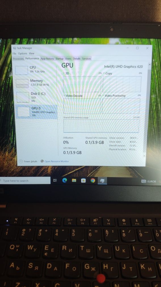 Лаптоп Леново Lenovo T490S тъчскрийн дисплей touchscreen с  windows 11