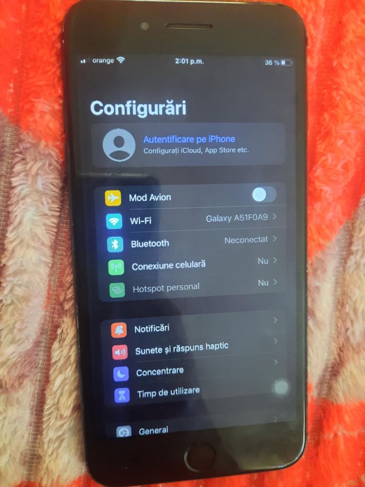 Ipone 7plus de varzare oferta 300 lei are un drifec  ca nu merge buton