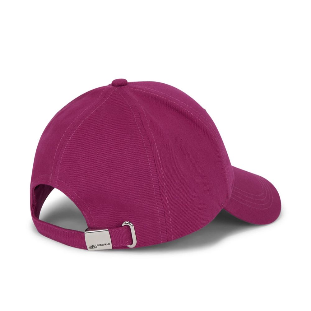 Оригинална дамска шапка Karl Lagerfeld 231J3401.FF 241 Fuchsia