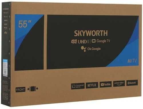 SKYWORTH 43/50/55/65 4K UHD + подарок