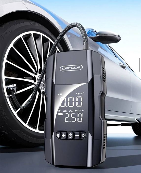 Многофункциональный автомобильный пуско-зарядный бустер от Cafele