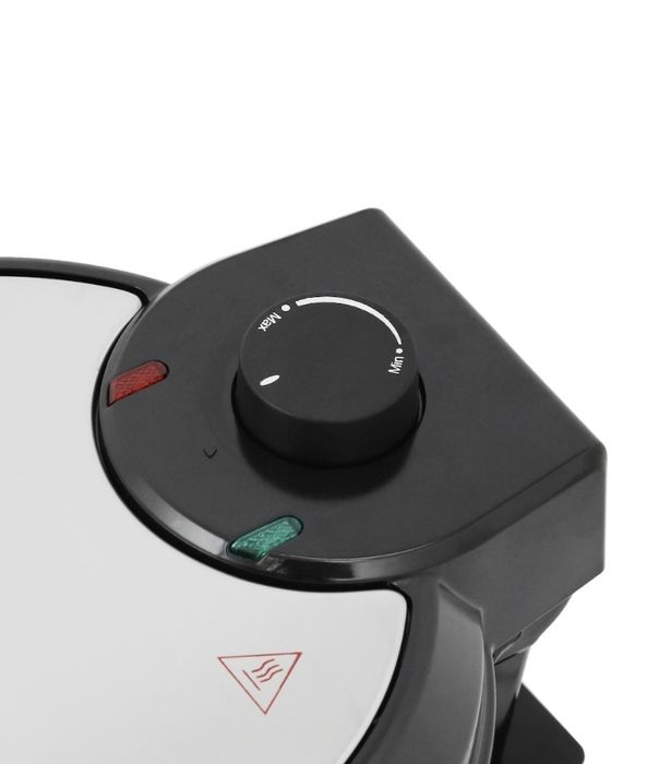 Гофретник Star-Light WMH-700W, 700W, Регулируем термостат, Черен/Inox