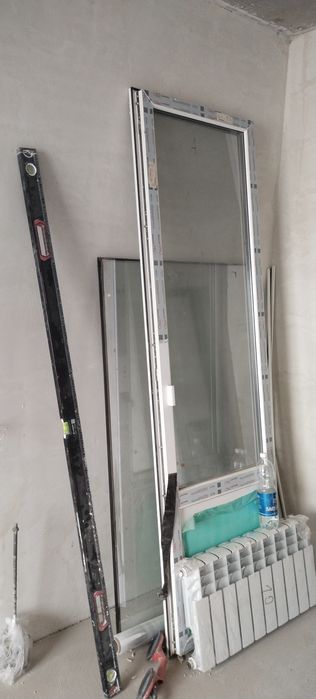 Есік терезе сатылады жаңа