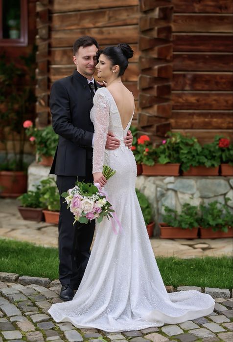 Rochie de mireasa Pollardi Juls xs