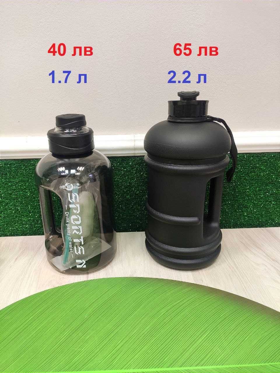 Мотивиращи BPA free шишета/бутилки за всеки - от 0.3л до 3л!