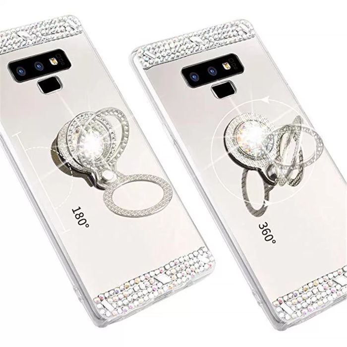 Husa silicon cu inel compatibil Samsung Note 8 /Note 9/ Note 10 / Note