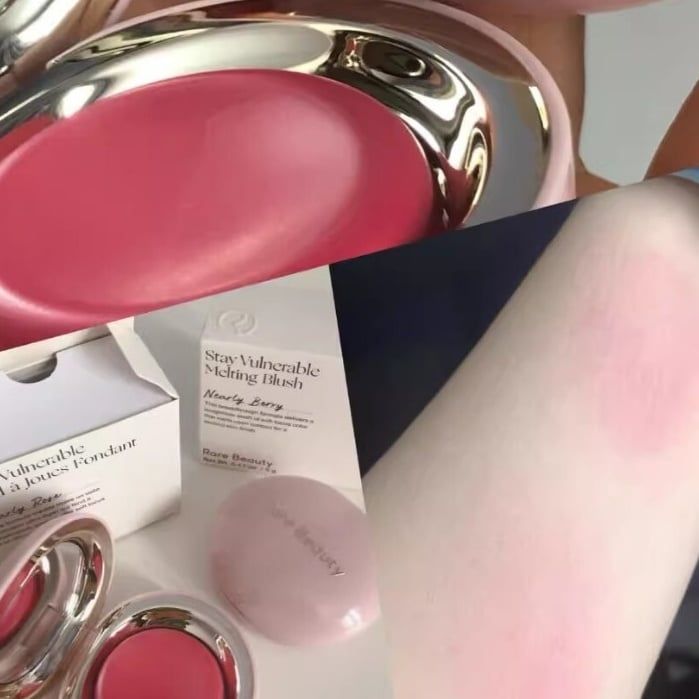 Fard de Obraz Cremos, Rare Beauty, Melting Blush, Nearly Rose, 5 g