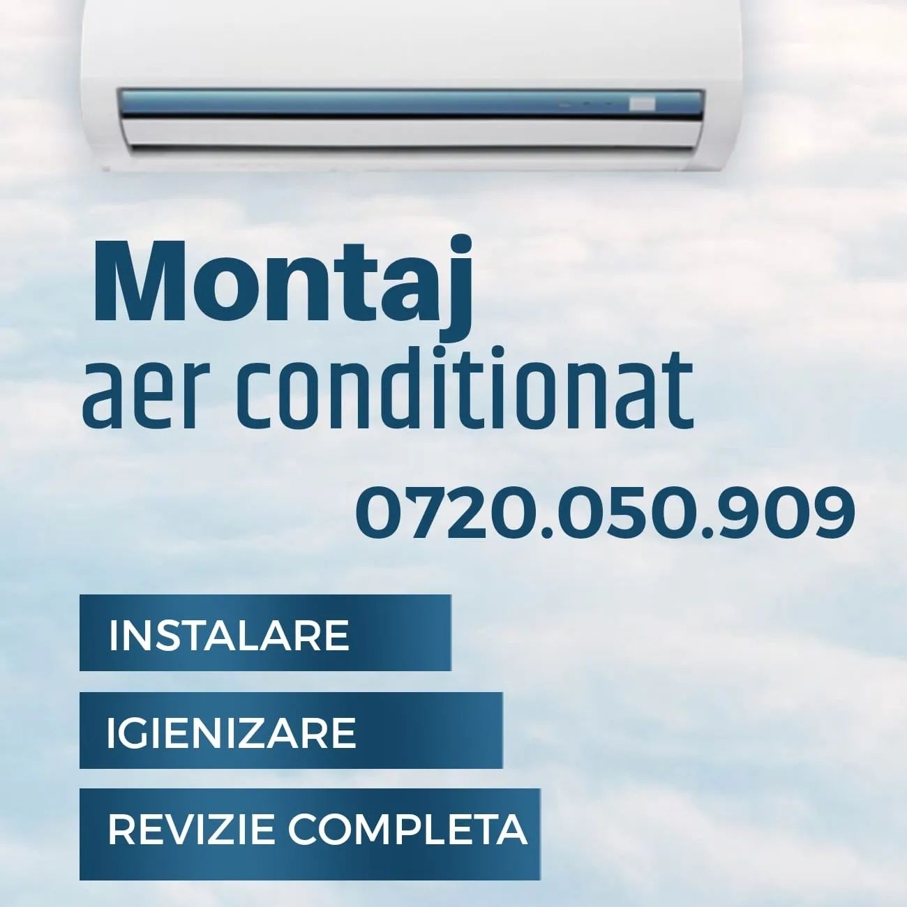 montaj aer conditionat