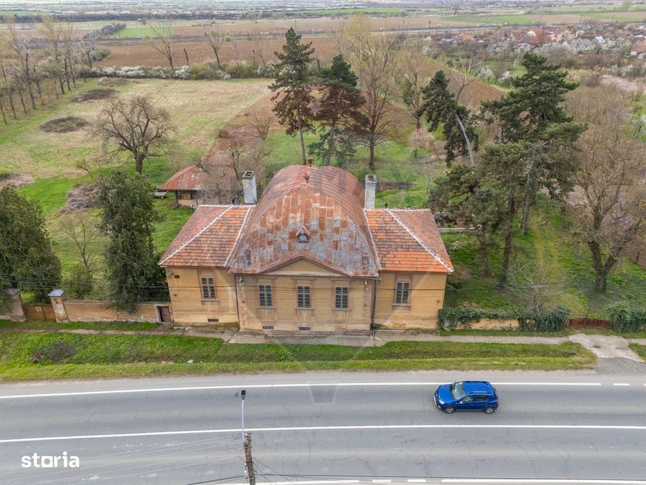 Conac aristocratic secolul XIX , domeniu  2,5 hectare — Păuliș, Arad
