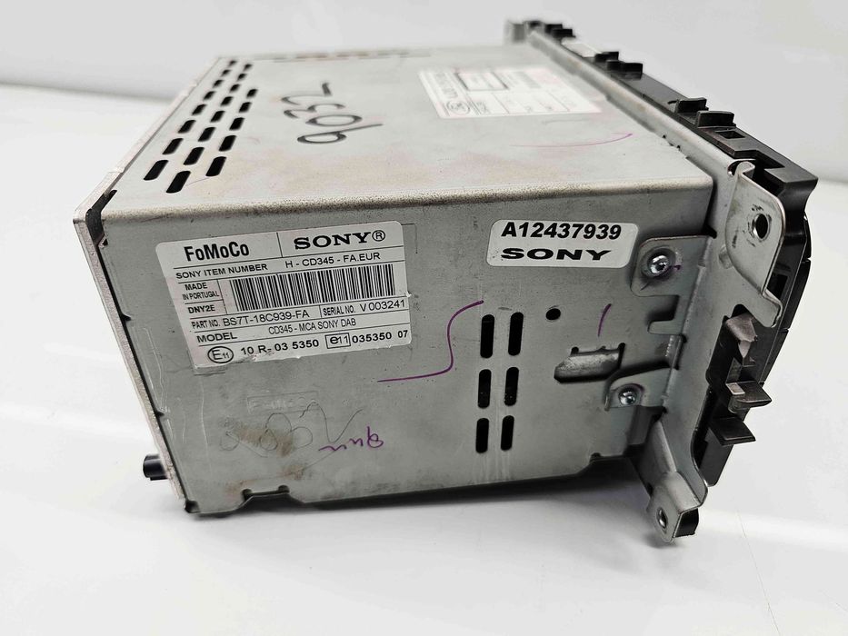 Radio CD Ford Mondeo 4 Sedan Facelift [Fabr 2007-2015] BS7T18C939FA