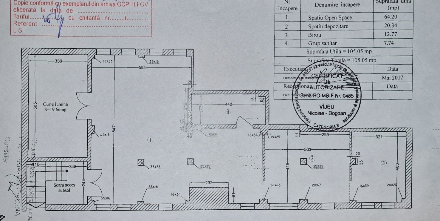 Spatiu Comercial 105mp+terasa Militari Residence Stradal