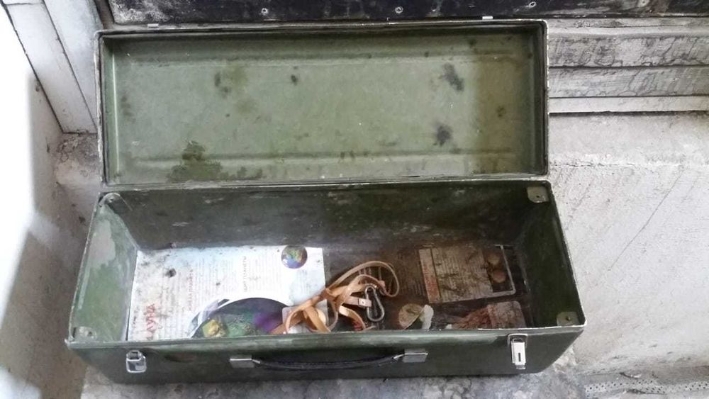 Ящик для инструментов Алюминиевый герметичный военный из СССР