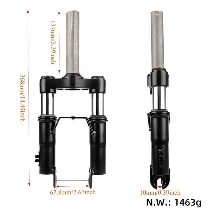 Amortizor / kit suspensie fata trotineta Xiaomi Mijia M365, Pro, Pro 2