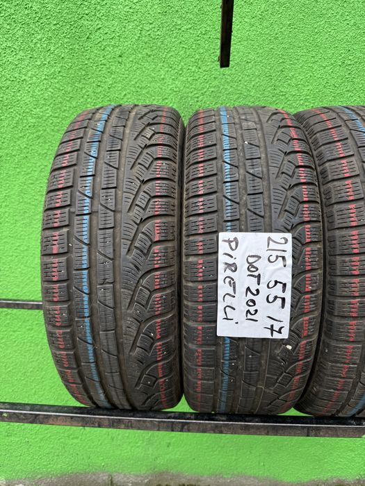 215/55/17 M+S PIRELLI Profil ramas 75% STARE EXCELENTA