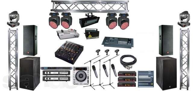 Аренда акустического звука и света