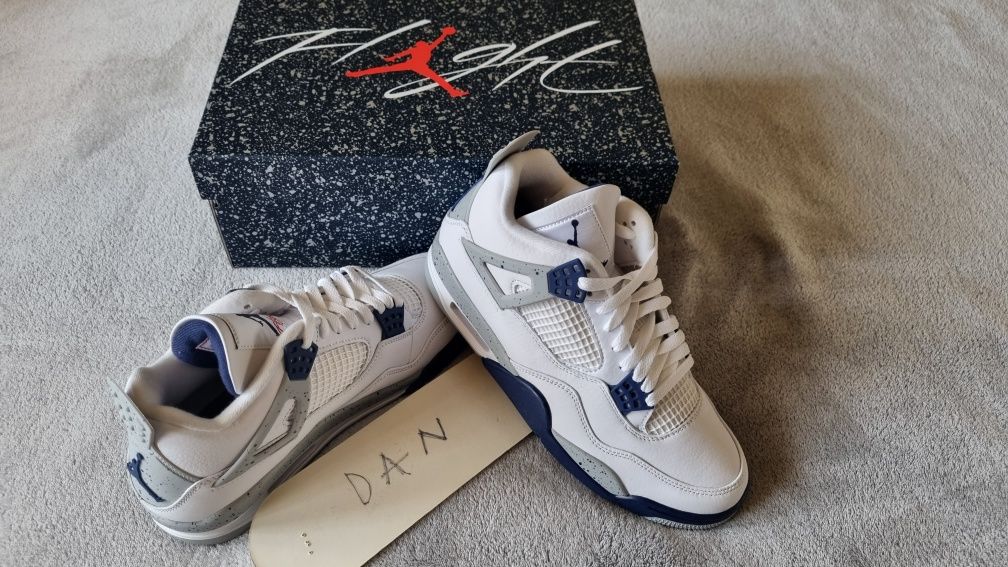 Air Jordan Retro 4 Midnight Navy 42