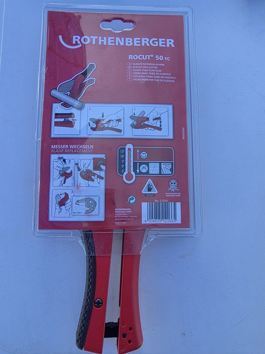 Foarfeca pentru tevi Rotenberger Rocut 50