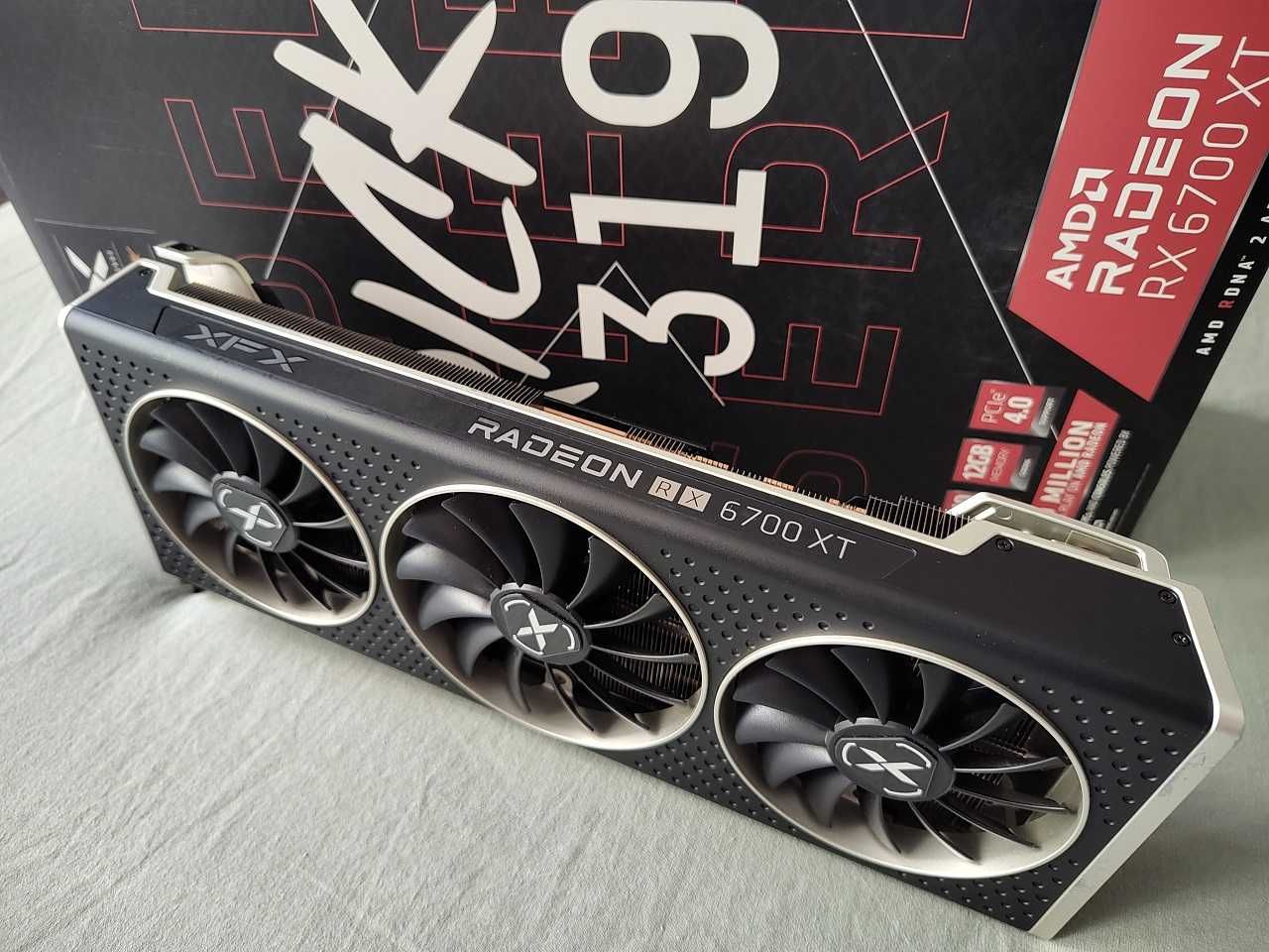 XFX RX 6700 XT QICK319 Black 12Gb GDDR6
