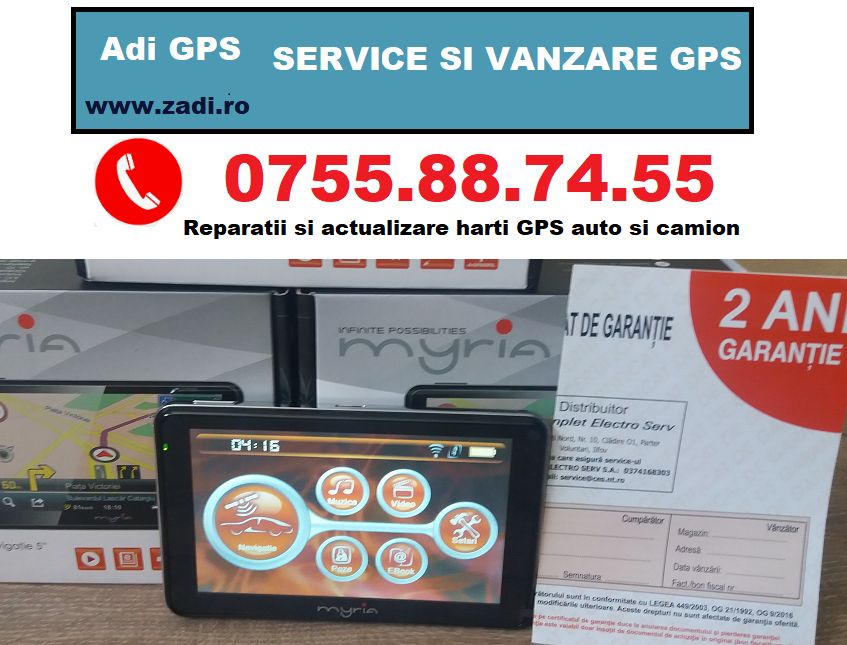 GPS-uri auto, camion - noi cu garantie - ACTUALIZARE harti orice GPS