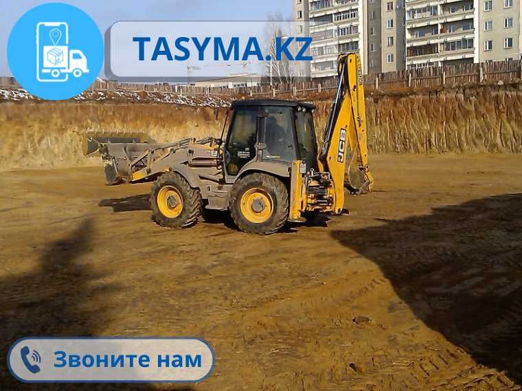 Копка котлована земляные работы уплотнение основания балласт tasyma.kz