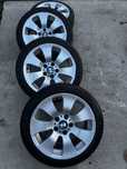 Jante  BBS originale BMW și anvelope iarnă.  225/45/R17