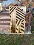 Panou decorativ din lemn