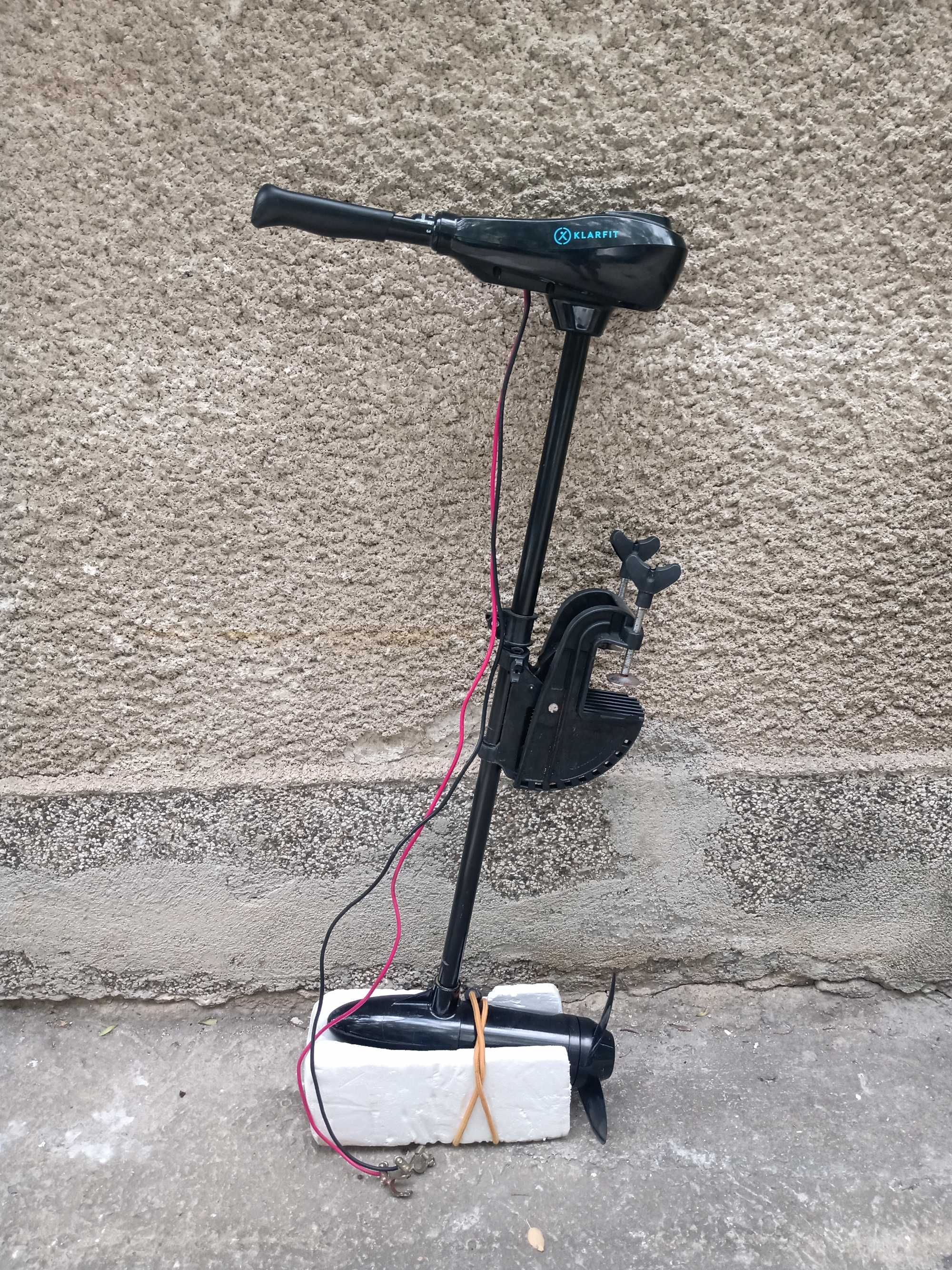 Електрически двигател за лодка Klarfit 24V, 86 lbs/1164 Watt