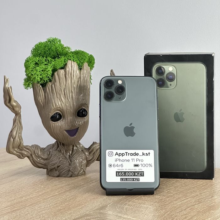 iPhone 11 Pro Айфон 11 Про 64 gb 100% | РАССРОЧКА
