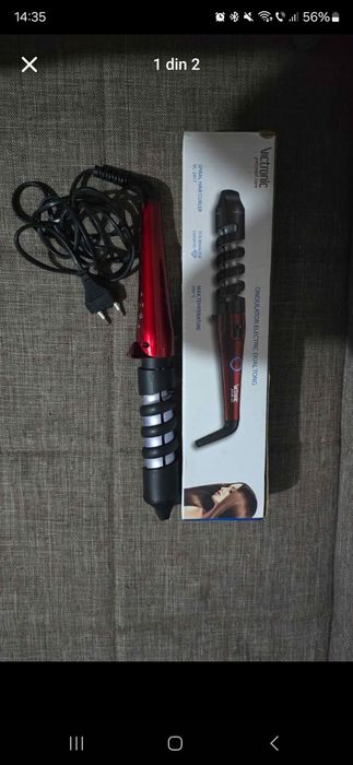 Ondulator de par ceramic putere 40W Dual Tong