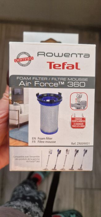 Паролоновый фильтр Tefal для пылесосов TY73/TY90