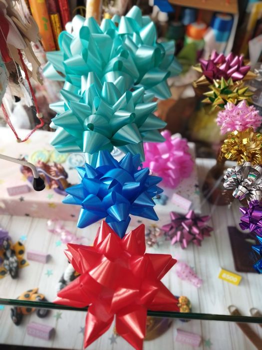 Бантики подарочные. От гигантских до маленьких