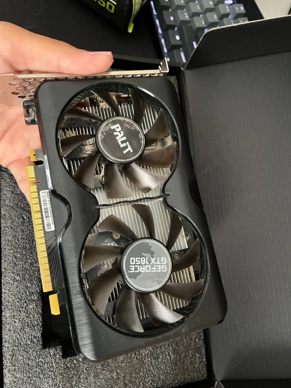 Видеокарта Palit GeForce GTX 1650 GP GDDR6