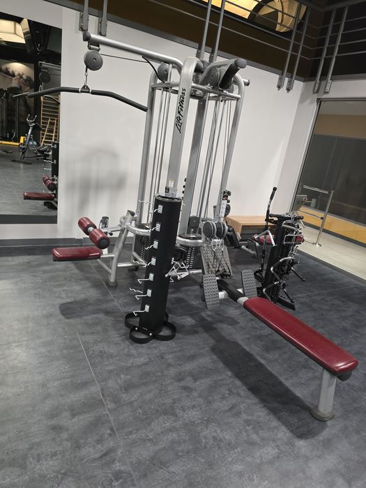 Life fitness 3 station лайф фитнес 2 долни скрипци 1 горен скрипец