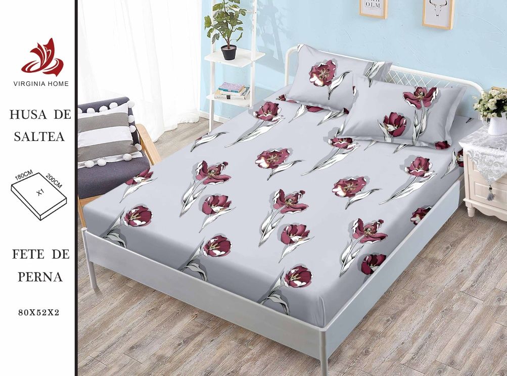 Set lenjerie cu husă de saltea PREMIUM