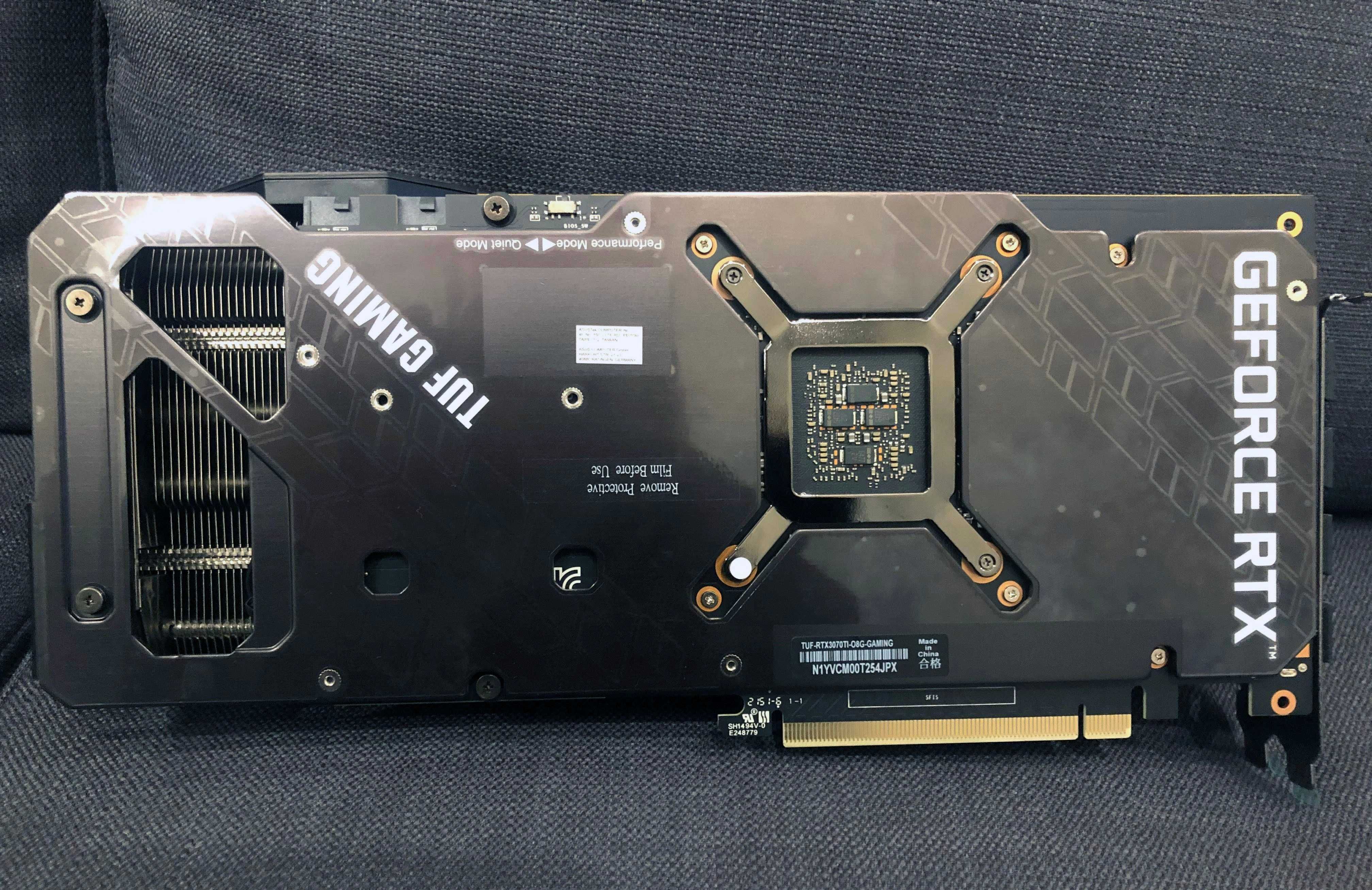 Видеокарта ASUS GeForce RTX 3070 Ti OC 8GB TUF-RTX3070TI-O8G-GAMING