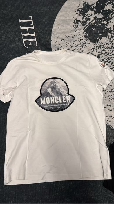 Tricou Moncler alb