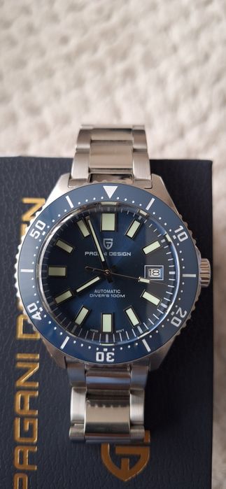 Nou. Ceas automatic, mecanism Seiko NH35A.