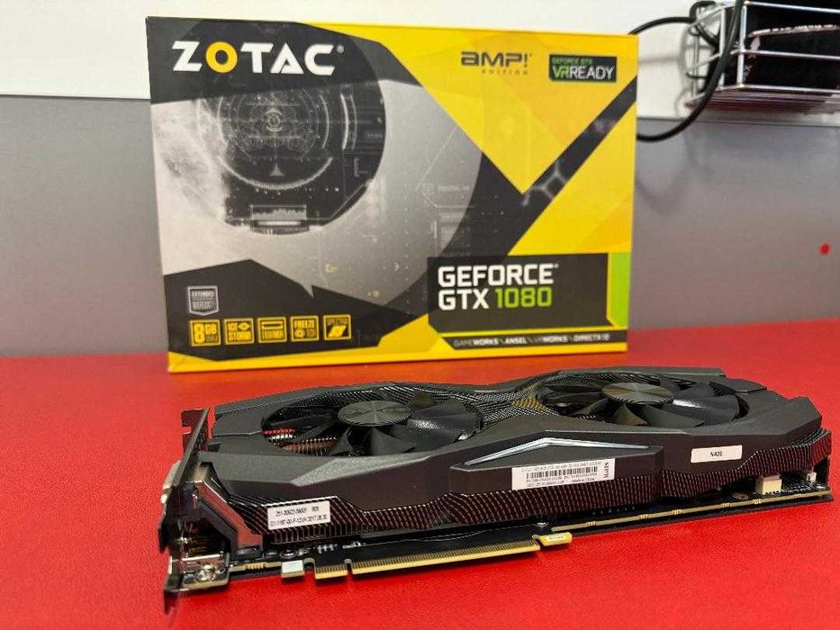 Zotac GTX 1080 amp edition  placa video