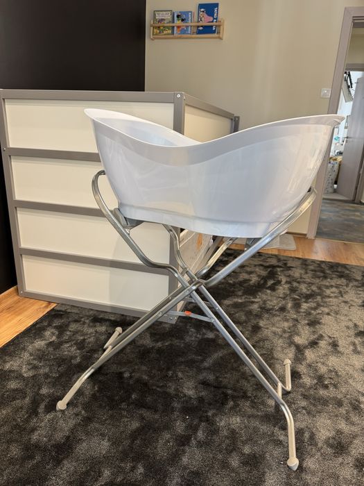 Babymoov - Анатомична вана AquaNest Pearl + стойка