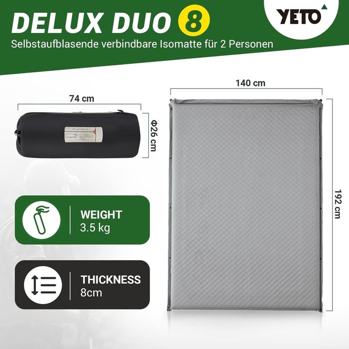 Saltea autogonflabila 140x190cm