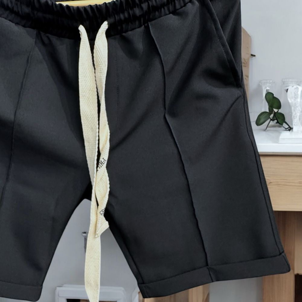 Pantaloni scurti Casual/Elegant cu siret lung! Calitate TOP