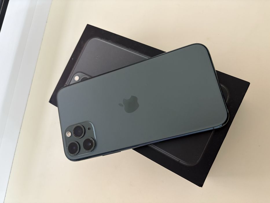 Продам айфон 11 про с коробкой. Iphone 11 pro
