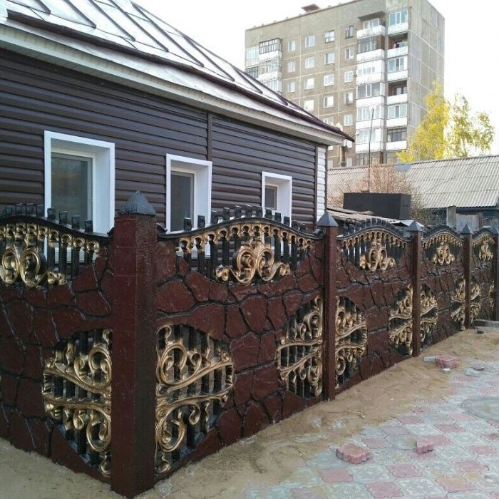 Забор в Павлодаре. Производство, доставка, установка.