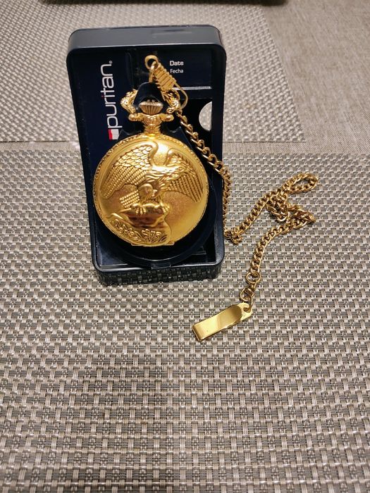 Ceas bărbați de buzunar cu lanț