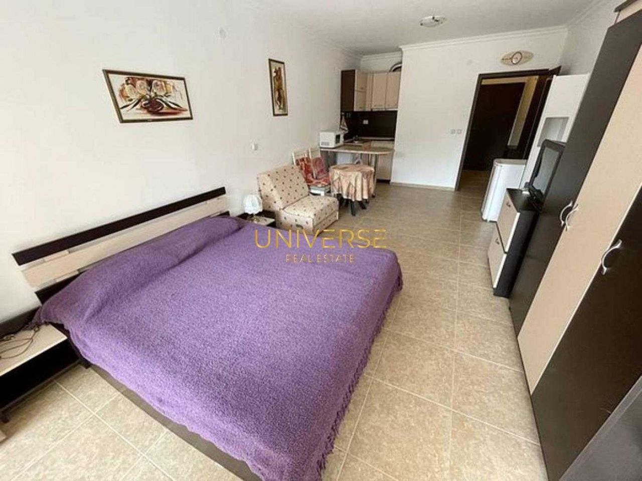 Продава се Едностаен апартамент в Свети Влас - 44 кв.м за 1341 €/кв.м - Снимка #2
