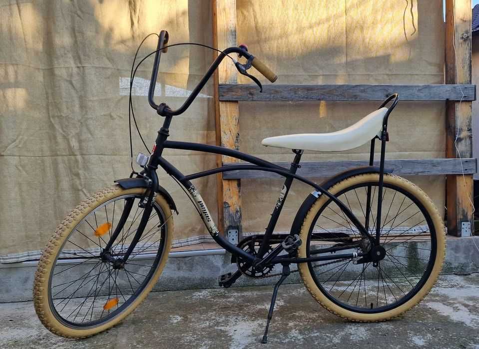 Vand bicicleta pegas strada 1 negru mat