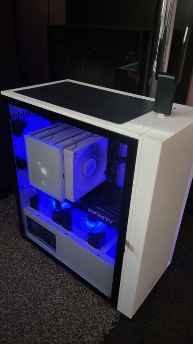 Белый системный блок игровой пк Core i5 14600KF RTX 5060 Ti ddr5
