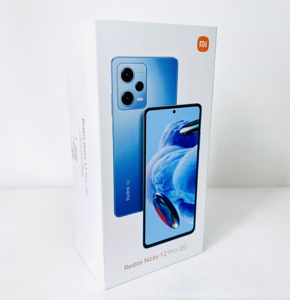 НОВ! Xiaomi Redmi Note 12 Pro 5G 128GB 6RAM White 2г. Гаранция!