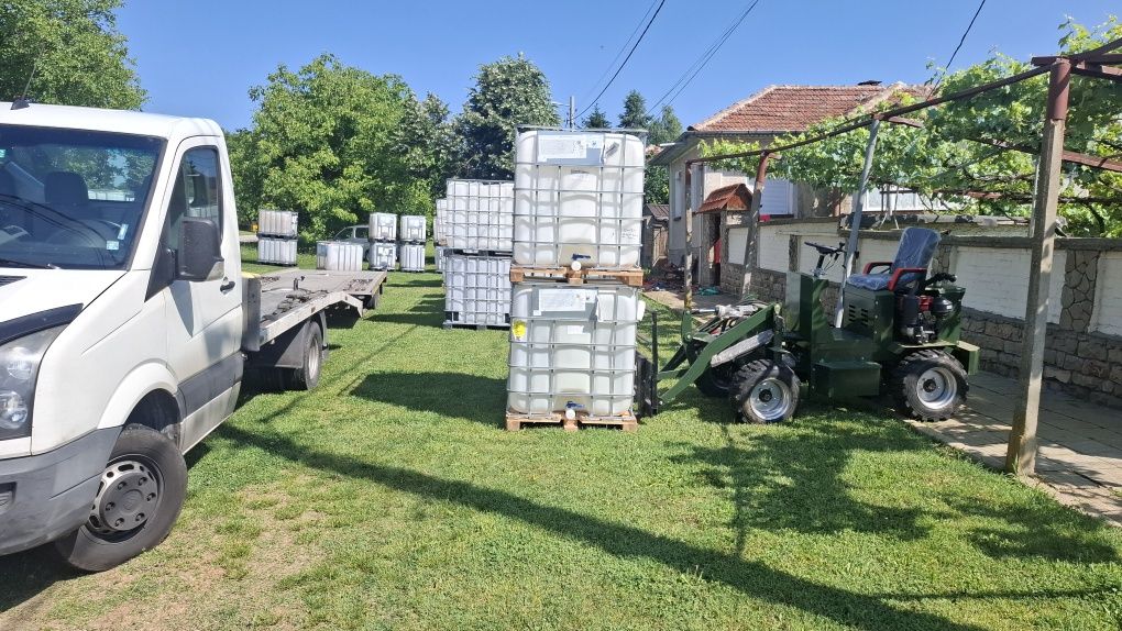 Ibc tank 1000 l бидони за вода 1000 литра